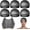 Black, variant on 6 count Wig Cap for Women, Mesh Stocking Wig Caps Net Closed End Hair Mesh Net Liner -thin Invisible for Women Men Show Halloween Bachelorette Party Music Festivals Daily Life