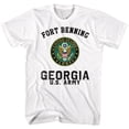thumbnail image 1 of T-Shirt Adulte Blanc Army Ft Benning, 1 of 1