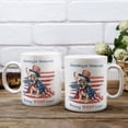thumbnail image 3 of Democratic French Bulldog Making Woof Count Election 2024 Mug Dog Lover Gifts Coffee Tea Cup - 01001, 3 of 4