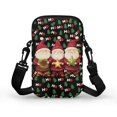 thumbnail image 2 of HELLHERO Gnome Christmas Trio Shoulder Bag Vintage, Double-layer for Travel Daily Use, Daily Commute or Casual Outings, 2 of 7