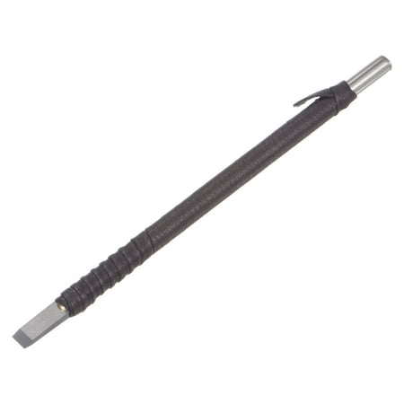 

Uxcell 6mm Tungsten Carbide Flat Nose Tip Leather Cloth Handle Wood Carving Chisels