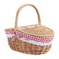 thumbnail image 1 of tejida Cesto de almacenamiento de para Gloria Cesta de picnic, 1 of 7