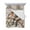 Beige, variant on Country Birds Twin Size Down Alternative Comforter, Lightweight Comforter Quilt Bedding Set with Pillow Shams Envelope Postmark Farmhouse Botancial All Seasons Bed Comforter Duvet Insert 68"x86"