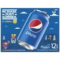 thumbnail image 3 of Pepsi Cola Soda Pop, 12 fl oz, 12 Pack Cans, 3 of 13