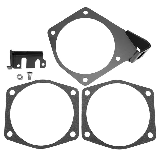 Engine Intake Manifold Gasket,4 Bolt Throttle Cable Bolt Throttle Cable Bracket Throttle Gasket Set High-Precision Functionality