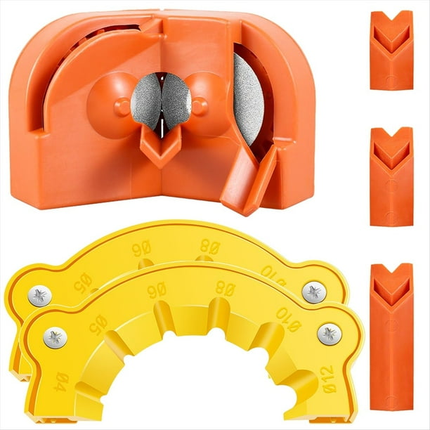 Afilador de Brocas para Tipo de Brocas (5/64-5/8 Pulgadas), Accesorio Multiusos para Afilar Brocas con Muelas Abrasivas.