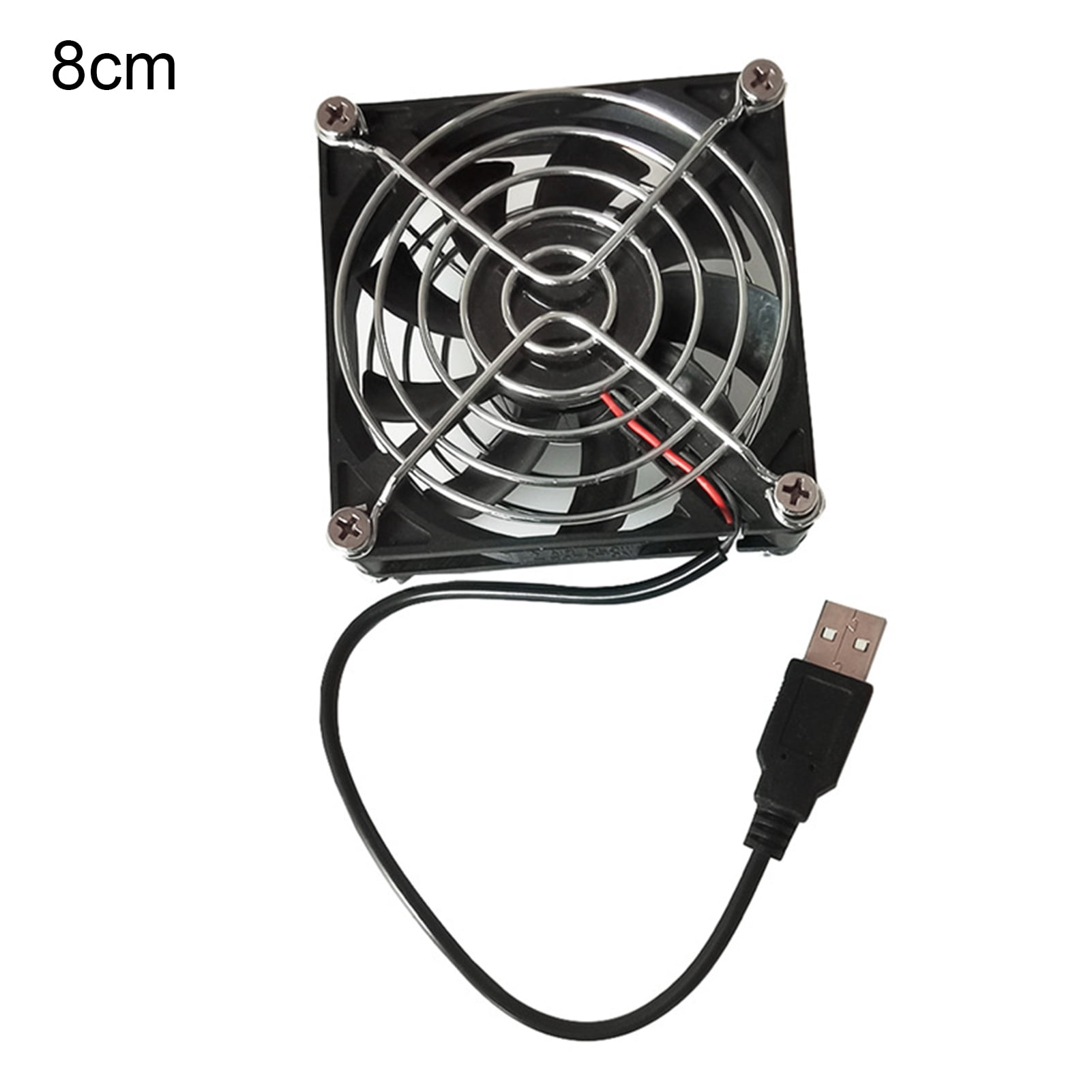 Bluethy Cooling Fan USB Low Noise 5V 8cm/12cm PC Computer Heatsink for Router - Walmart.com