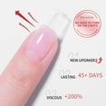 thumbnail image 6 of Uv Nail Glue,Gel X Nail Glue,Solid Nail Glue,For Nail Tips,Clear Press On Nails, Wide-Nozzle No-Run, Fake Nails Adhesive Firm Solid Nail Glue Manicure, 6 of 9