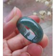 thumbnail image 2 of Certified Icy Green Blue Water Burma 100% Natural A JADE Jadeite Circle RING USA. 9 RING 590057 TN, 2 of 10