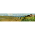 thumbnail image 2 of Arthur Streeton 24x8 Gold Ornate Framed and Double Matted Museum Art Print Titled - Prospect Reservoir (1895), 2 of 4