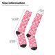 thumbnail image 2 of Balery Pink Christmas Cheer Calcetines novedosos Calcetines deportivos Calcetines hasta la rodilla Calcetines de algodón Calcetines originales y geniales, 2 of 6