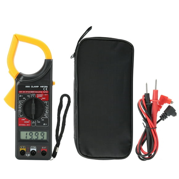 Electronic Multimeter,Digital Clamp Meter Handheld Clamp Meter Handheld Clamp Meter Extended Durability