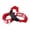 Red, variant on Ohmyroo Heavy Duty Bicycle Chain Lock 35 Inch Cut Resistant Alloy Link Security Device For Mountain Bikes