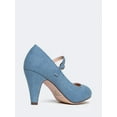 thumbnail image 4 of J. Adams Honey Heels for Adult Females - Denim Retro - 6, 4 of 4