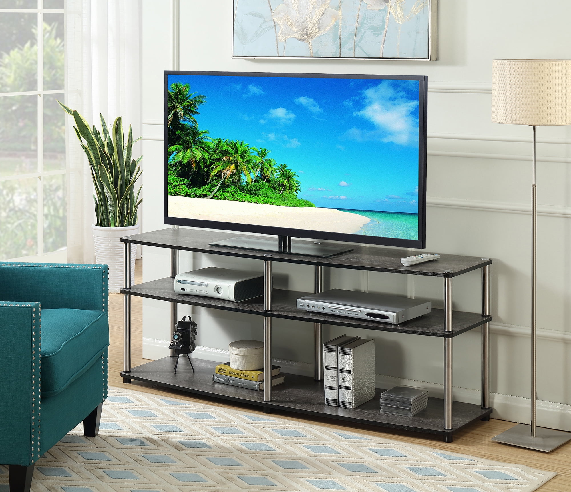 Convenience Concepts Designs2go 3 Tier 60 Tv Stand Com