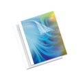 thumbnail image 3 of Thermal Binding System Covers 30-Sheet Cap, 11 x 8.5, Clear/White, 10/Pack, 3 of 5