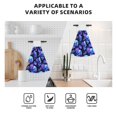 thumbnail image 4 of Sikiie cool crystal Skull flower Hand Towel with Loop Hanging Towel Absorbent Tie Towels for Kitchen Tea Bar Bathroom Decor, 4 of 7