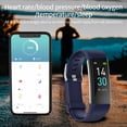 thumbnail image 4 of Pulsera Inteligente Bluetooth Monitor De Ritmo Cardíaco Reloj Podómetro Tracker seitruly EL014323-01, 4 of 5