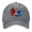 Gray, variant on Vintage Washed Baseball Cap for Men and Women, Adjustable Low Profile Dad Hat, Cotton Curved Brim Casual Outdoor Hat,Fire Ice Hockey