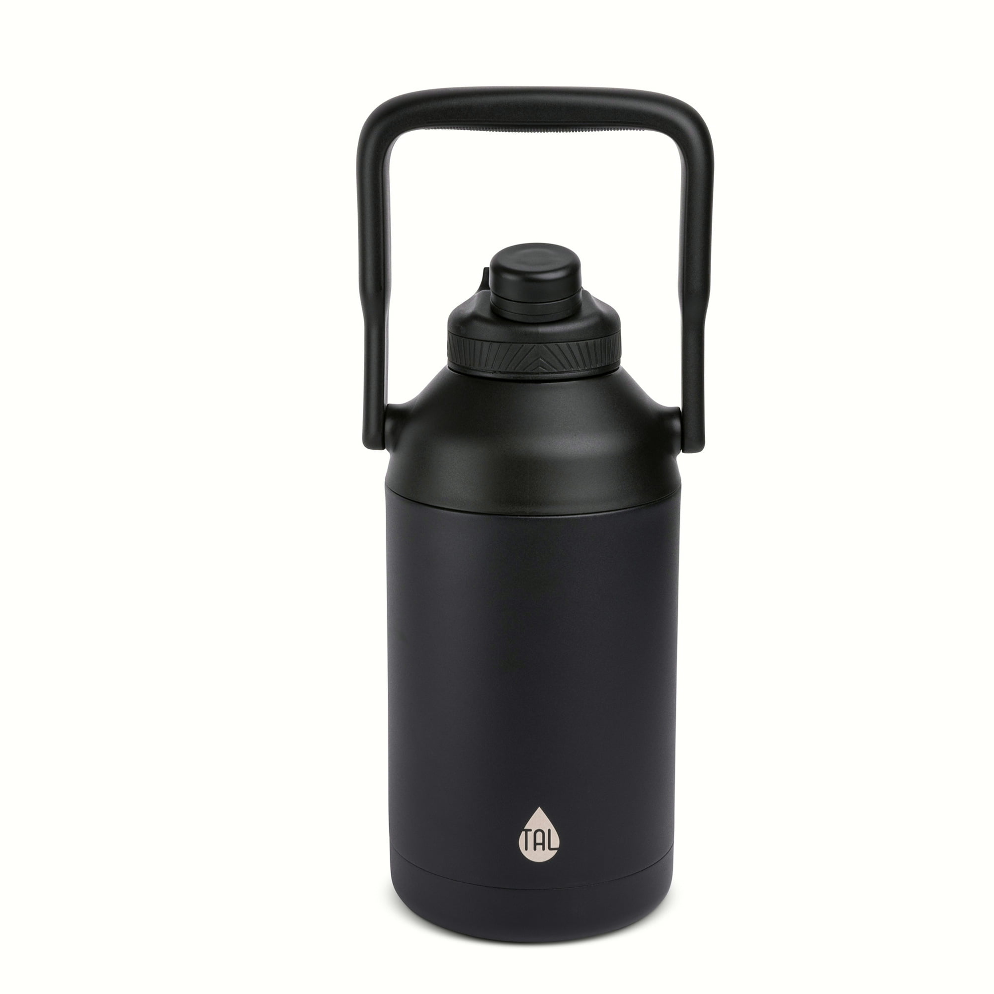 TAL 80 oz Insulated Stainless Steel Water Bottle, Black