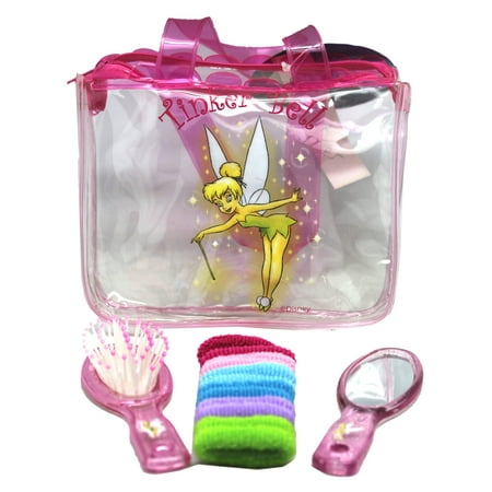 Tinker Bell Mini Brush, Handheld Mirror and Mini Scrunchie Accessories Set