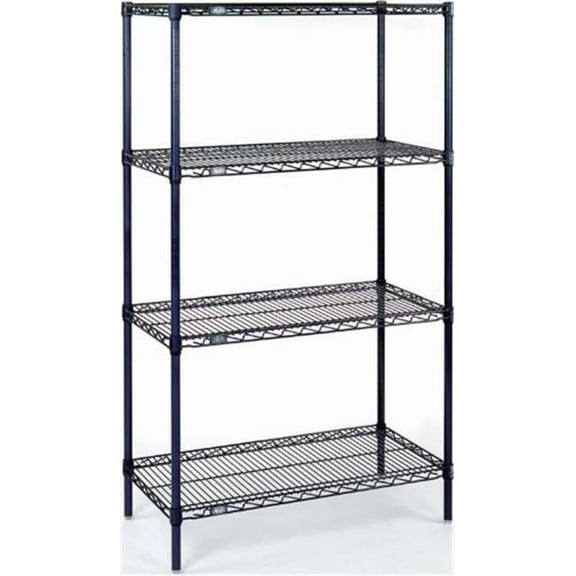 21 x 60 x 86 in. Electroplating Starter Shelf Unit, Nexelon