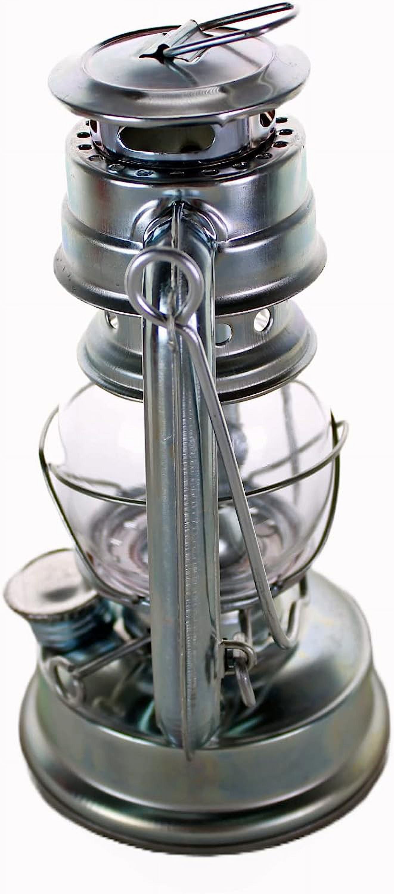 Lot of 30 - 8 Inch Silver Hurricane Kerosene Oil Lantern Hanging Light / Lamp