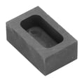 thumbnail image 4 of Moule à Fusion de Graphite, Rectangulaire 2000 Degrés Celsius Résistance Maximale à la Température Anti-Impact Graphite Dur pour Cuivre pour Or, 4 of 8