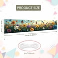 thumbnail image 2 of Colorful Floral Floral Banner Vibrant Butterflies Spring Backdrop Garden Pattern Multicolored Flowers Butterfly Background for Spring Party Garden Decoration Outdoor Event, 2 of 9
