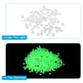 thumbnail image 4 of Unique Bargains 6000Pack Glow Rocks 3-5mm Decoration Pebbles Luminous Stones Decor White, 4 of 7