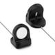 thumbnail image 2 of Silicone Base Wireless Charger Cradle Dock for Google Pixel Watch 2022 (Black), 2 of 6