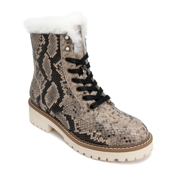 Sugar Womens Kaedy 3 Leather Ankle Winter & Snow Boots