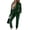 Green, variant on Velour Lounge Sets for Women 2 Piece Velvet Tracksuits Jogging Hoodie Sweatsuits Soft Sports Leisure Jogger Outfit