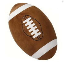 Football Plush Pillow Doll, Soft Comfortable Ball Decoration, Stuffed Football Throw Pillow Gift, Simulation Football Pillow Cushion Doll for Home Office Party Holiday Ornament, 30cm