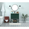 thumbnail image 6 of Elegant Decor Sloane 30" MDF Single Bathroom Vanity with Backsplash in Green, 6 of 8