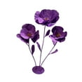 thumbnail image 4 of Grandes flores artificiales, elegantes flores gigantes para bodas, decoración de bodas de altura Púrpura, 4 of 9