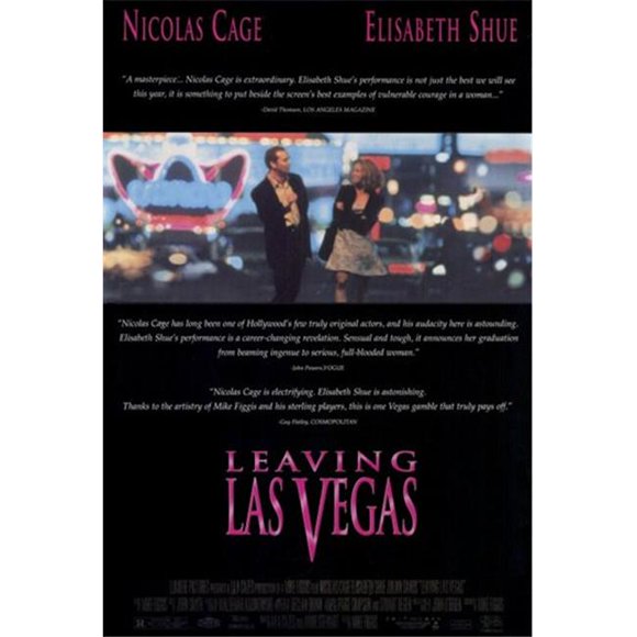 Pop Culture Graphics MOV214336 Leaving Las Vegas Movie Poster, 11 x 17