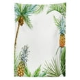 thumbnail image 3 of Ambesonne Tropical Tablecloth Rectangular Table Cover, Frame Style Palm Trees, 60"x84", Multicolor, 3 of 4