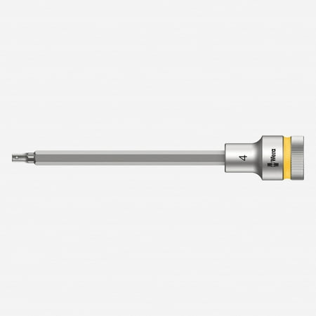 

Wera 003840 1/2 Drive Zyklop Hex-Plus Bit Socket with Holding Function 4mm Long