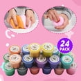 thumbnail image 5 of INTIGE 24/45 Pack Bucket Slime Set, 30ml Slime KIt, Stress-relieving and Fun, Smooth To The Touch, Rich in Colors, 5 of 5
