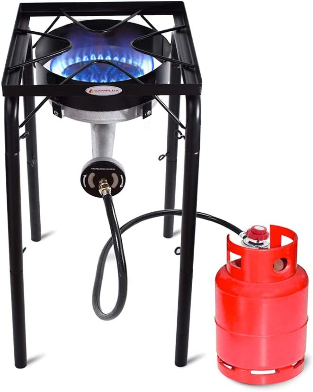 Camplux Propane Burner 200000 BTU Single Outdoor Stove Propane Gas