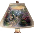 thumbnail image 2 of Thomas Kinkade Lamp with The Village Lighthouse Artwork On Shade and Lighthouse Base by The Bradford Exchange, 2 of 2