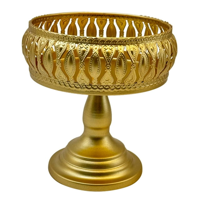 Bandeja para servir alimentos, candelabro, exhibición de galletas, decoración del hogar, estante de almacenamiento, centro de mesa para boda, 15cmx16cmx10cm
