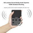 thumbnail image 3 of Digital Audio Player HiFi Lossless Music BT HIFI Portable MP3 Player High Clear 1.8" TFT Display 60 Hours Portable Music Player, 3 of 8