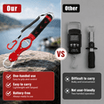 thumbnail image 5 of Fish Scale Grip, Fish Lip Gripper with Scale, Fatomal Fish Weighing Scales, Professional Fish Holder 0-40Lb, Fishing Gift for Men, Red, 5 of 10