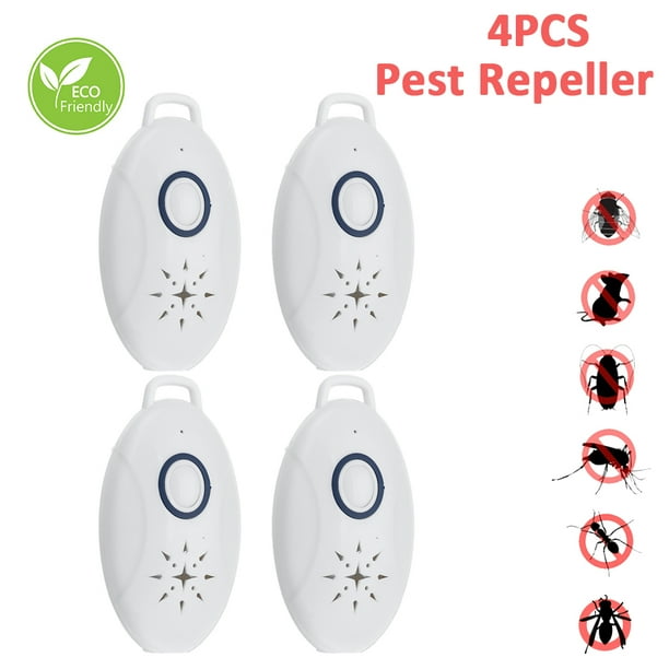 4Pack Ultrasonic Pest Repeller In Pest Control Ultrasonic Best