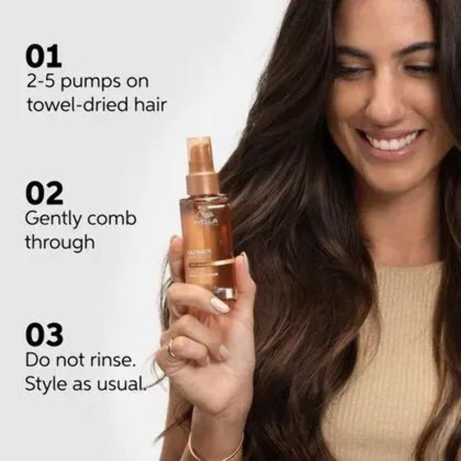 Wella Ultimate Smooth Miracle Oil Serum - 3.3 oz Nourishing Hair