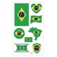 thumbnail image 3 of BLGTGH Tatuajes temporales impermeables del Mundial de fútbol 10, 3 of 7