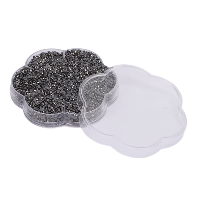 Nail Rhinestones, Lightweight Portable Decorative Stylish Sufficient Amount Hotfix Rhinestones For Crafts For Clothes S601 Lake Blue,S601 Pink,S601 Yellow,S601 Dark Green,S601