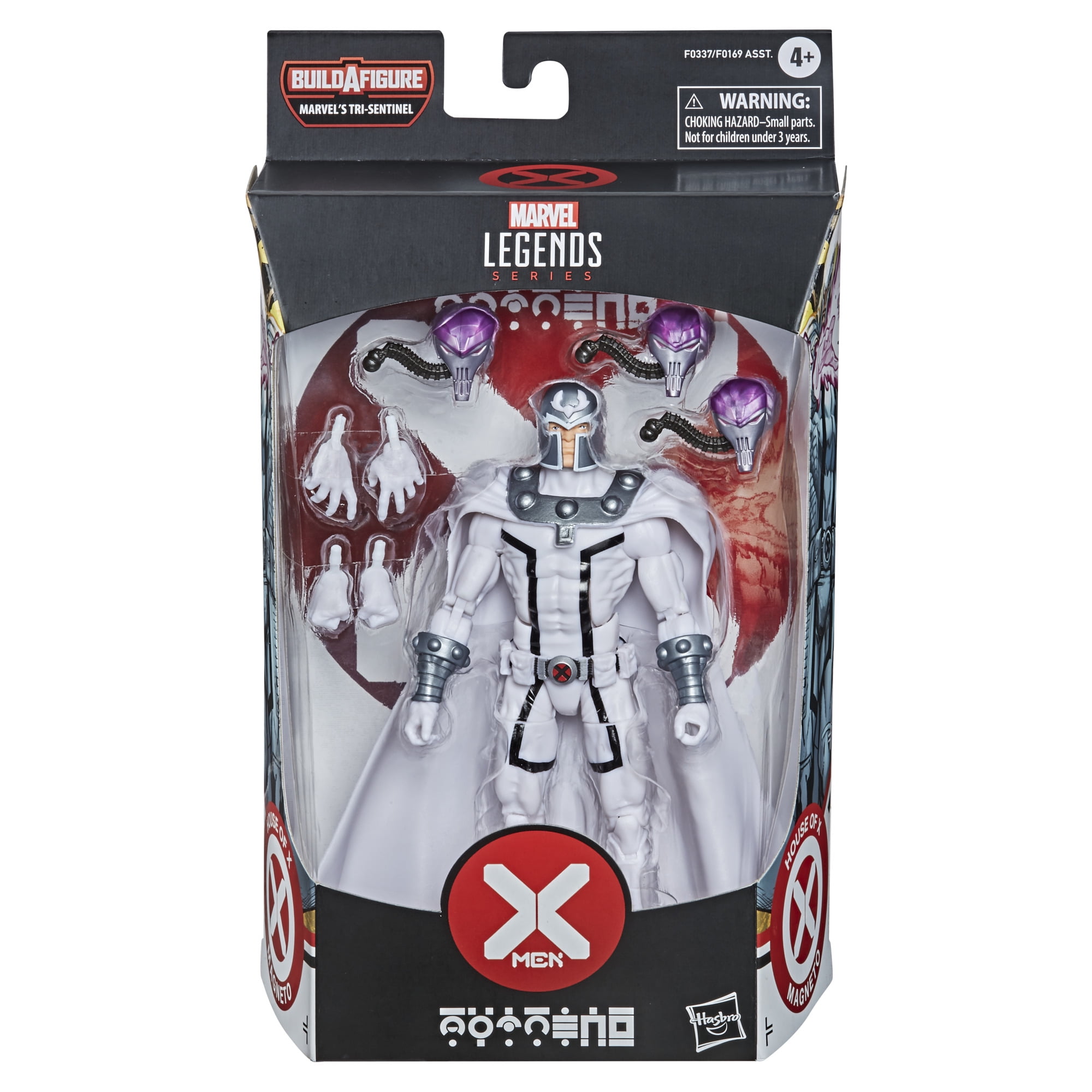 Hasbro Marvel Legends Series Magneto 6-Inch-Scale Action Figure, 2 Accessories